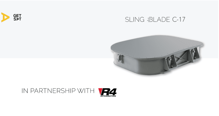 R4 Integration Sling Blade C-17 Satcom Terminal - USAF Project | Get SAT